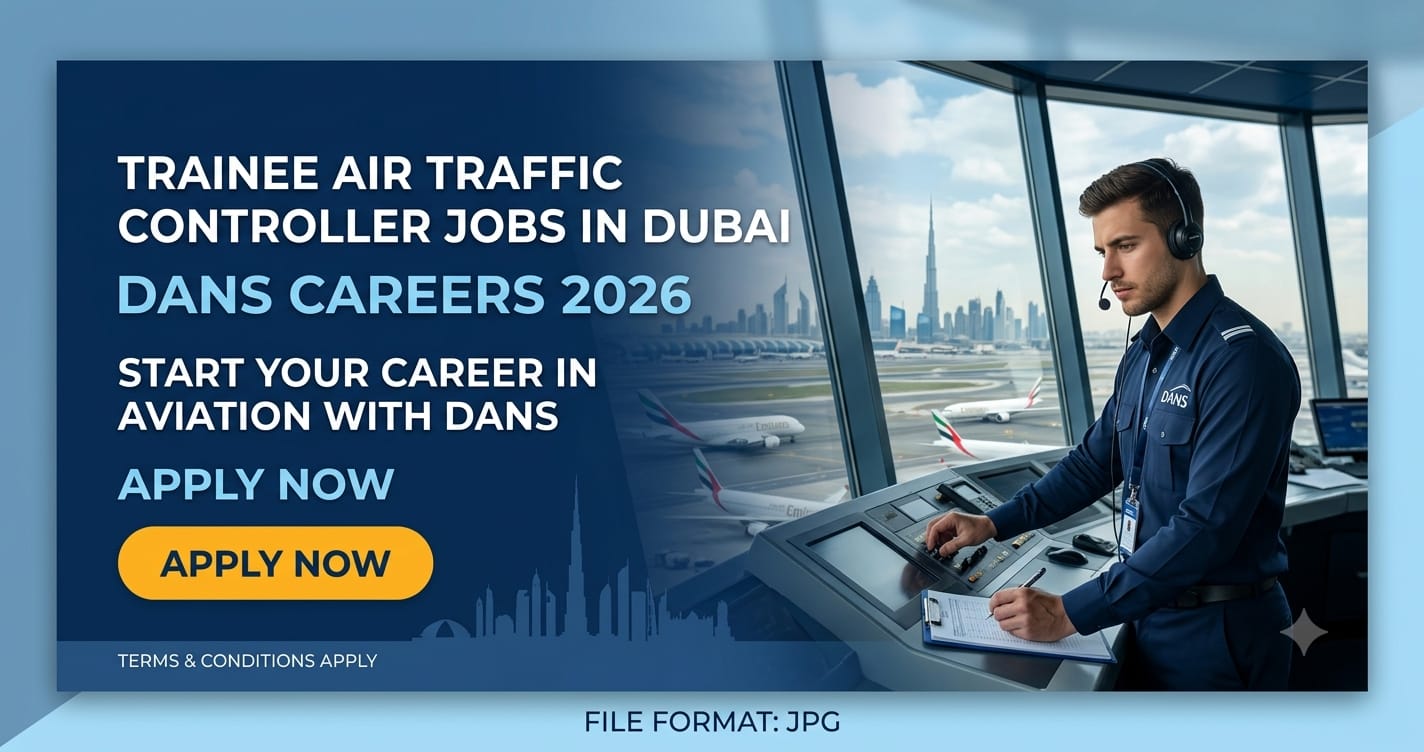 Trainee Air Traffic Controller Jobs in Dubai | dans Careers 2026