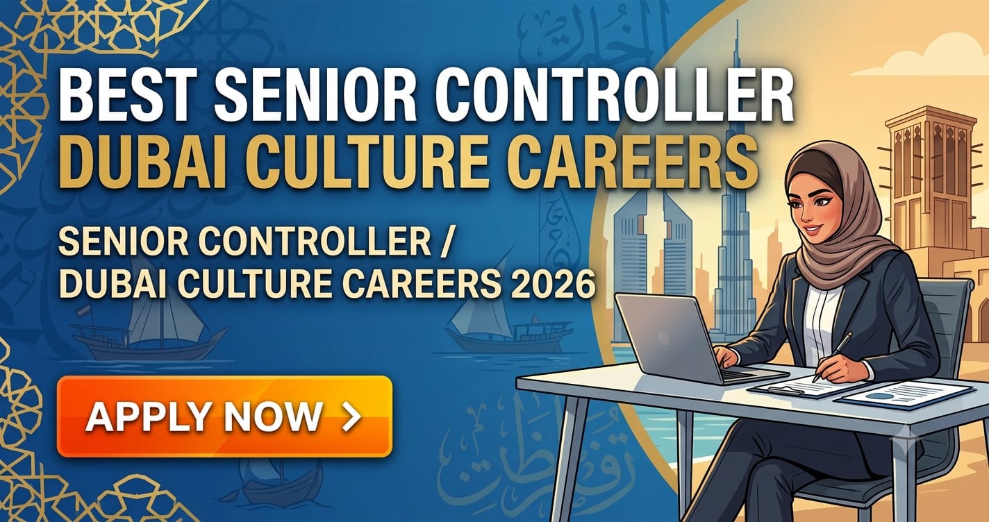 Senior Controller Dubai Culture Careers 2026 | Job Ref 25001961