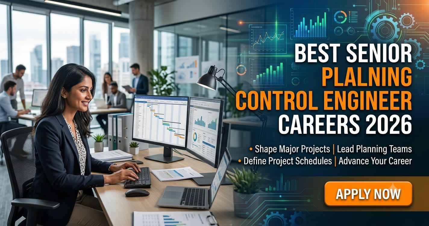 Best Senior Planning Project Control Engineer Careers 2026
