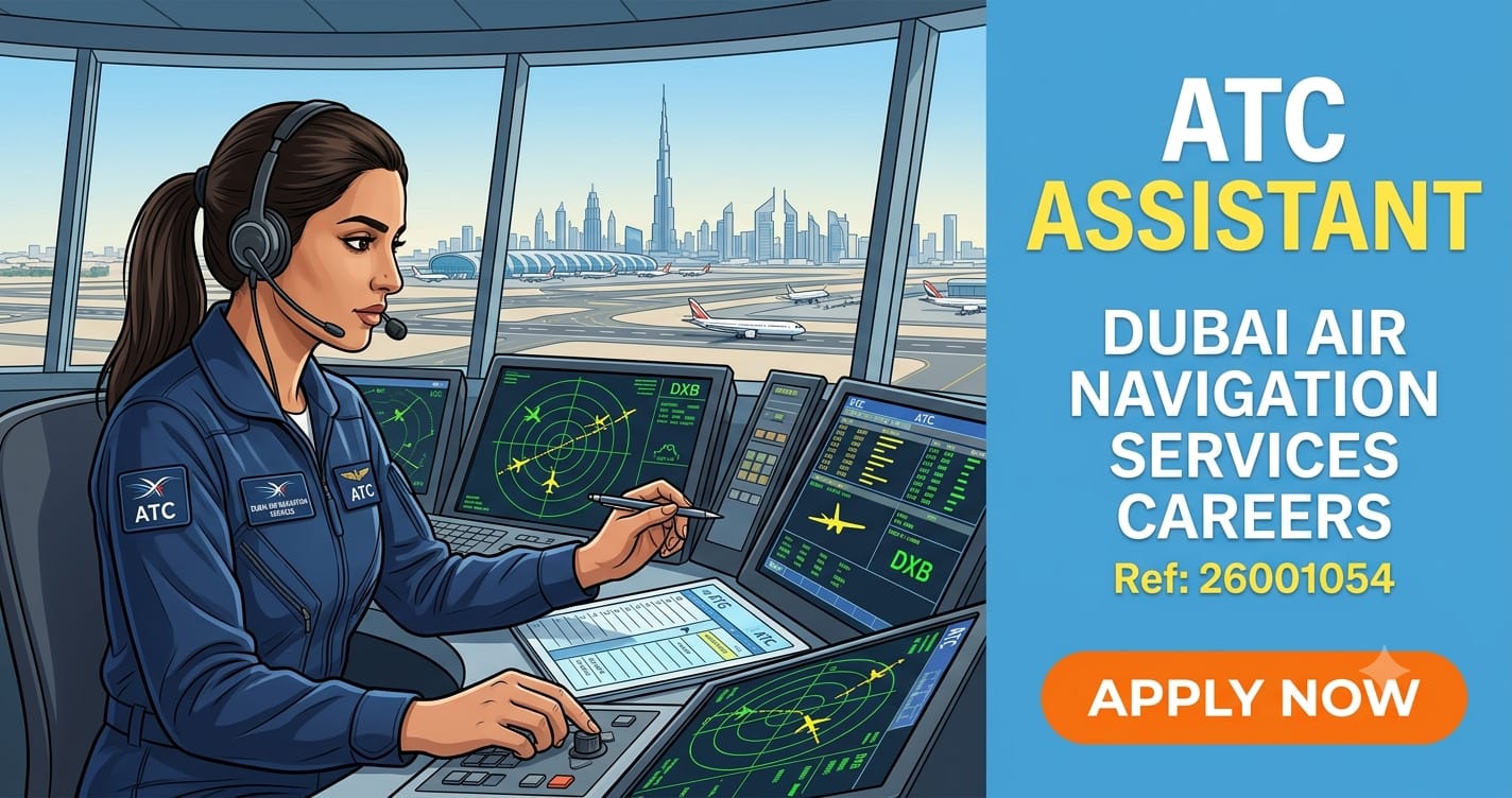 ATC Assistant Dubai Air Navigation Services Careers 2026