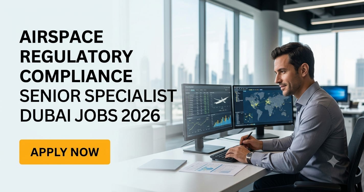 Airspace Regulatory Compliance Senior Specialist Dubai Jobs 2026: DCAA Hiring