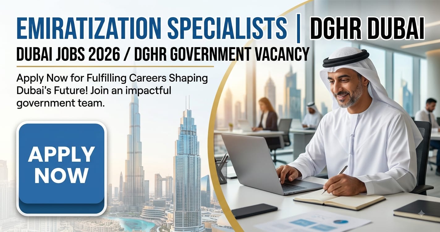 Emiratization Specialist Dubai HR Jobs 2026