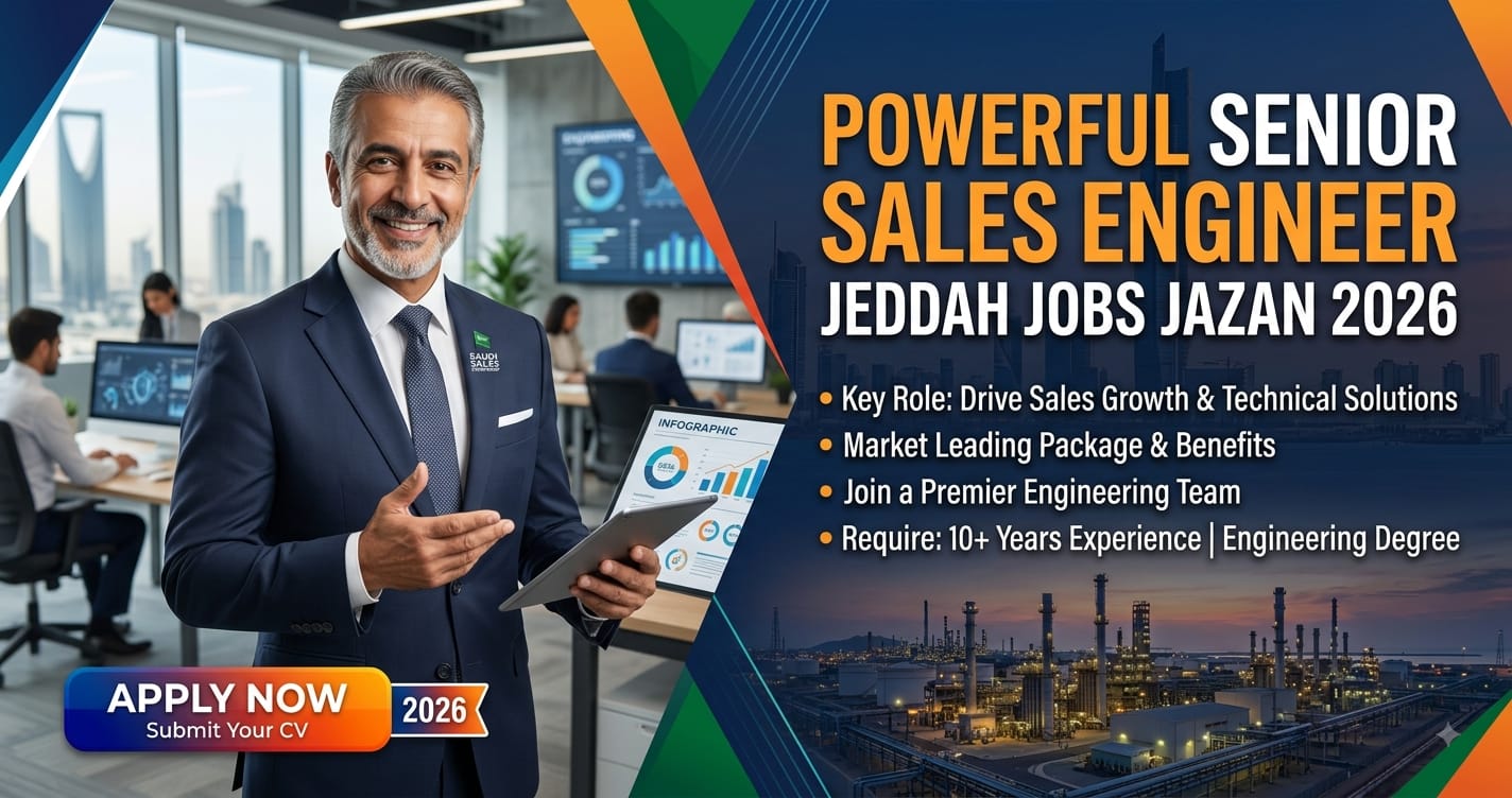 Senior Sales Engineer Jeddah Jobs 2026